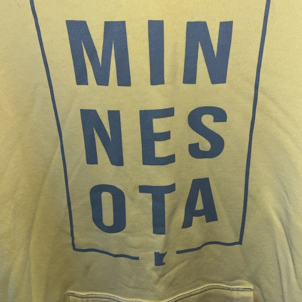 Independent Trading Company Minnesota Yellow Sweatshirt - Picture 2 of 2